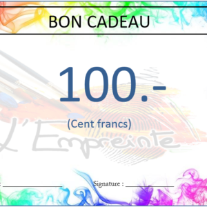 Bon de 100 CHF