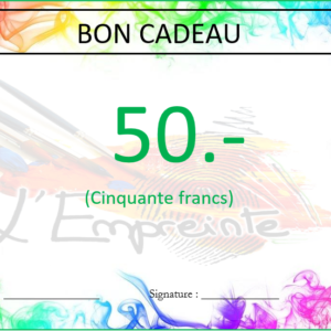 Bon de 50 CHF