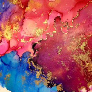Cours de peinture acrylique + alcohol Ink